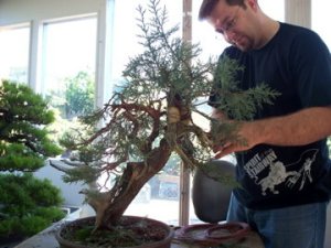 John working on Juniper